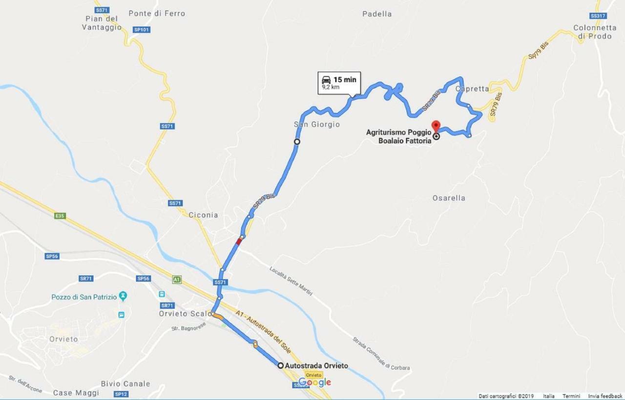 Agriturismo Fattoria Poggio Boalaio أورفييتو المظهر الخارجي الصورة